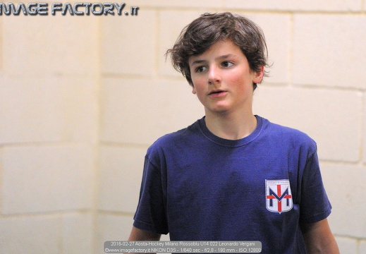 2016-02-27 Aosta-Hockey Milano Rossoblu U14 (12-2)